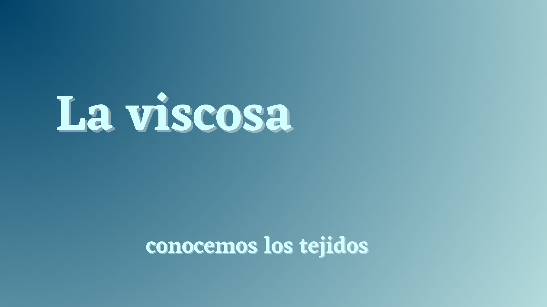 En este momento estás viendo ¡Descubre la Magia de la Viscosa! Origen, Cuidados y Proyectos Creativos