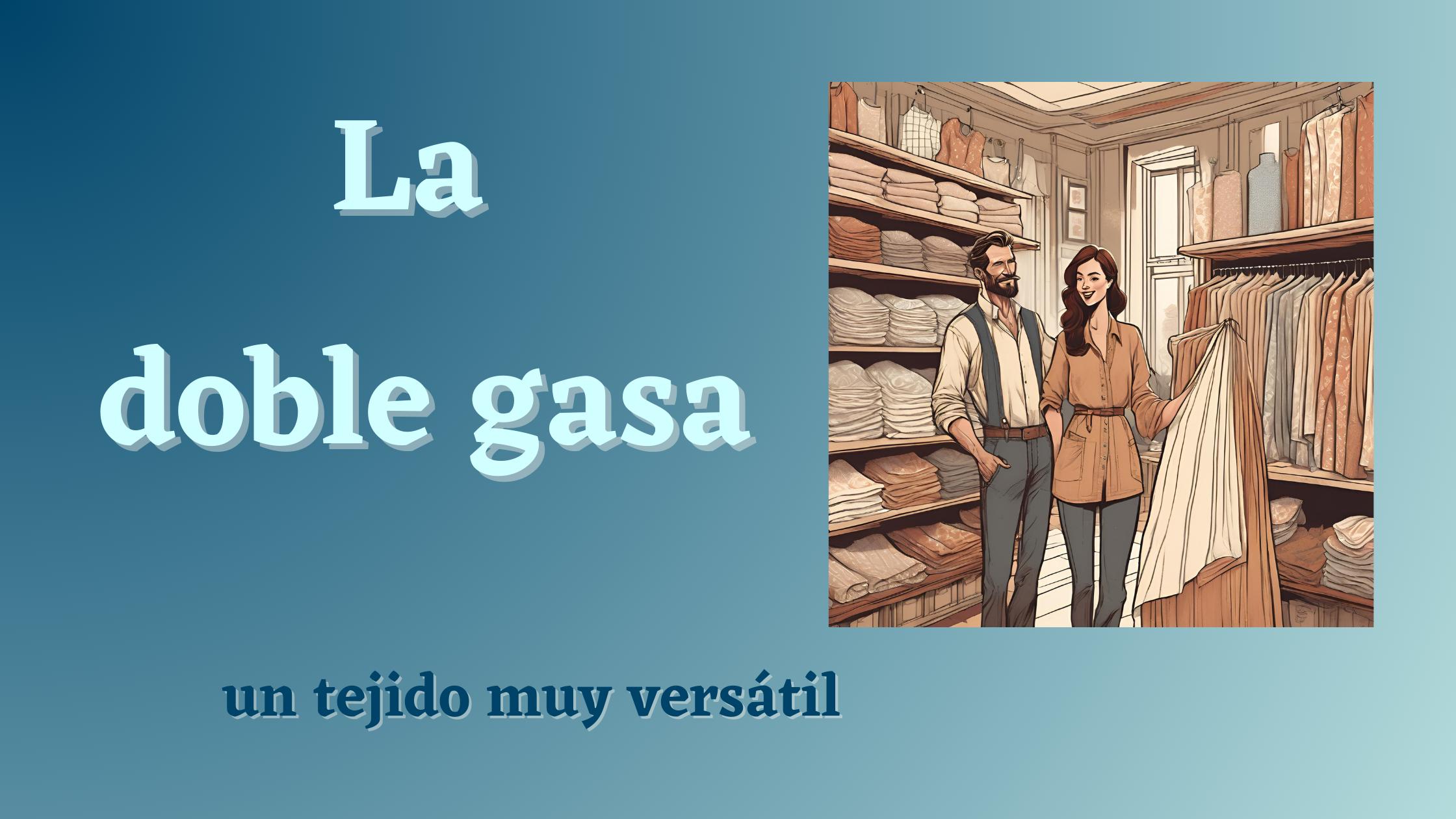 En este momento estás viendo La Versatilidad de la Doble Gasa: Historia y Evolución de un Tejido Atemporal