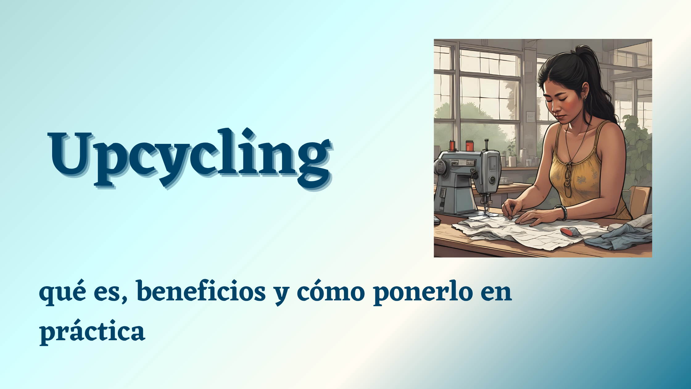 En este momento estás viendo Upcycling en costura: qué es, beneficios y cómo ponerlo en práctica